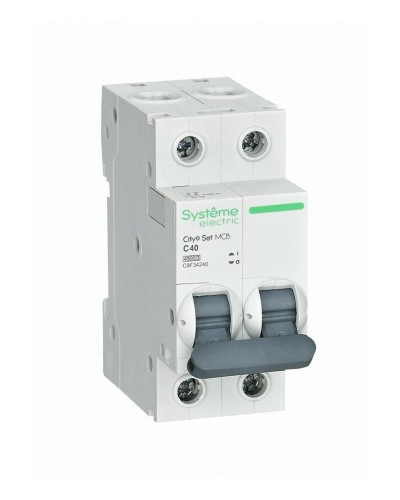 City9 Set 2P 40А 4.5kA С (C9F34240). Автоматический выключатель. Systeme Electric в Туле