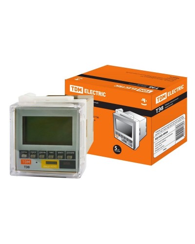ТЭ8-1мин/7дн-8on/off-16А-8Ц/Щ TDM (SQ1503-0004). Таймер электронный. TDM ЕLECTRIC в Туле