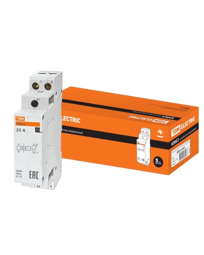 КМ 63/2-25 1НО;1НЗ (SQ0213-0007). Контактор модульный. TDM ЕLECTRIC в Туле