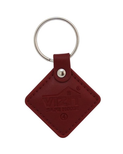 VIZIT-RF2.2 (Red). Брелок proximity кожаный. VIZIT в Туле