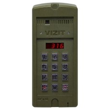 БВД-316F. Вызывная панель аудиодомофона. VIZIT