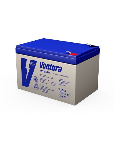 Ventura HR 1251W. Аккумулятор герметичный свинцово-кислотный. Ventura в Туле