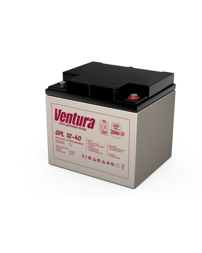 Ventura GPL 12-40. Аккумулятор герметичный свинцово-кислотный. Ventura в Туле