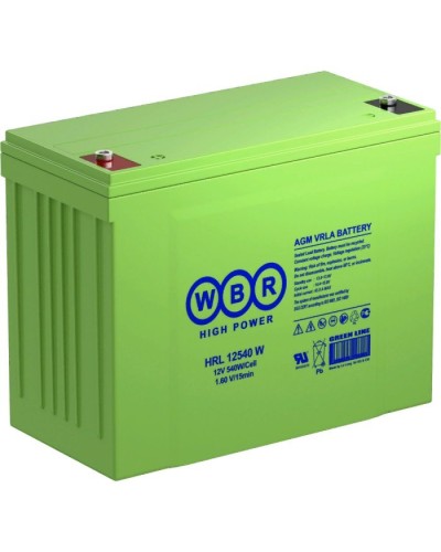 WBR HRL12540W. Аккумулятор герметичный свинцово-кислотный. WBR в Туле