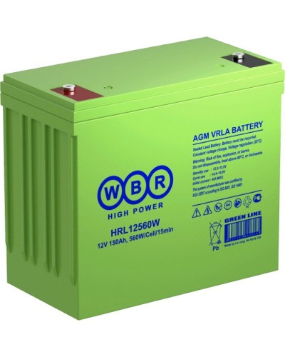 WBR HRL12560W. Аккумулятор герметичный свинцово-кислотный. WBR в Туле