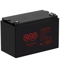 WBR GPLG12-100. Аккумулятор герметичный свинцово-кислотный. WBR