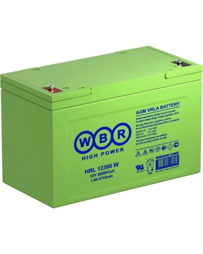 WBR HRL12390W. Аккумулятор герметичный свинцово-кислотный. WBR в Туле