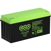 WBR GPC12-150K. Аккумулятор герметичный свинцово-кислотный. WBR