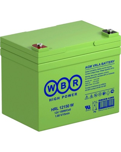 WBR HRL12150W. Аккумулятор герметичный свинцово-кислотный. WBR в Туле