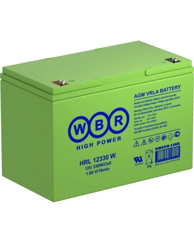 WBR HRL12330W. Аккумулятор герметичный свинцово-кислотный. WBR в Туле