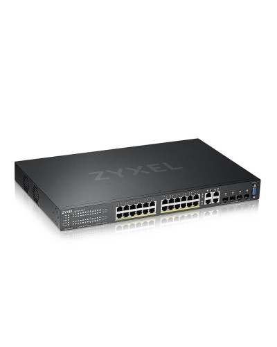 GS2220-28HP-EU0101F. Гибридный L2 коммутатор PoE+. ZYXEL в Туле