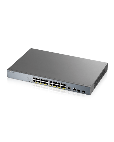 GS1350-26HP-EU0101F. L2 коммутатор PoE+ для IP-видеокамер rack 19. ZYXEL в Туле