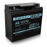 АБ 1217С. Аккумулятор стационарный свинцово-кислотный с регулирующим клапаном. Болид