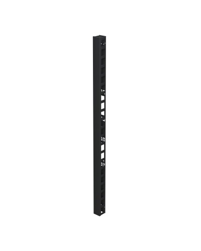 Организатор вертикальный с крышкой 47U, 90мм, для IT-CQE черный (R5VRPC4790B). Организатор вертикальный с крышкой. ДКС в Туле