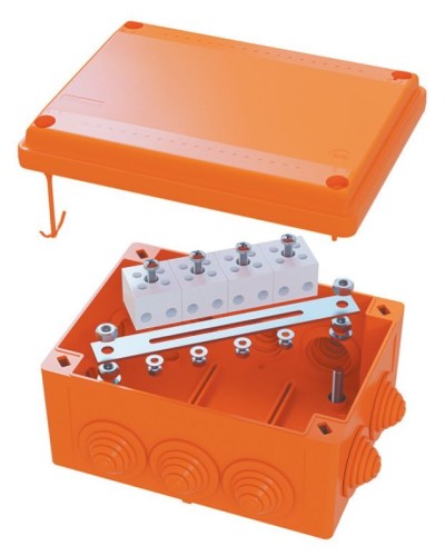 Коробка FS 100х100х50 5P (FSB11510): Коробка ответвительная огнестойкая из термопласта в Туле