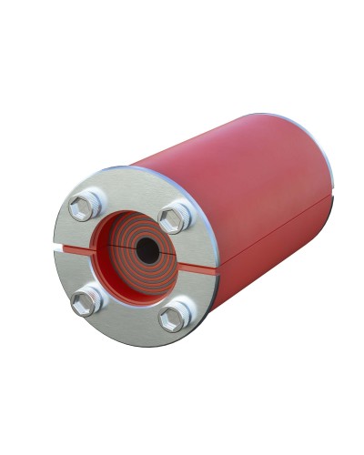 Проходка круглая, нержавеющая, D31х40 мм для кабелей D4-17 мм (DXF3112): Проходка круглая, нержавеющая в Туле
