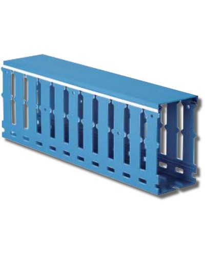 Короб перфорированный, синий RL12 25x80 (01137RL): Короб перфорированный в Туле
