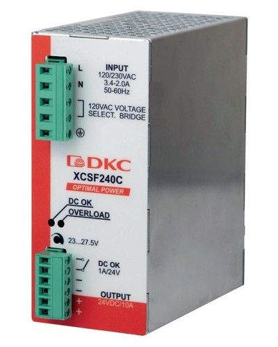 Источник питания однофазный, 240Вт, 5А, 48В (XCSF240DP). Источник питания OPTIMAL POWER однофазный, с ORing диодом. ДКС в Туле