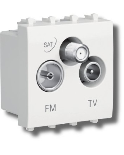 Розетка TV-FM-SAT Avanti 1 модуль ванильная дымка (4405532): Розетка TV-FM-SAT в Туле