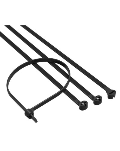 Хомут 3,6x300 P6.6, черный (100шт) (21310SR): Хомут с двойным замком в Туле