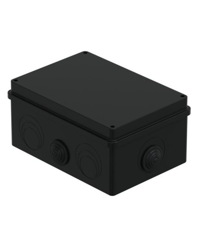 Коробка JBS210 210х150х100, 8 вых., IP55, черная (44016BL-1). Коробка монтажная. Экопласт в Туле