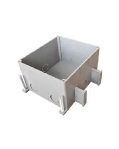 Коробка для люков в пол на 2 поста BOX/2+2ST66 (70125): Коробка для люков в пол на 2 поста 45х45мм + 2 модуля 45х22,5 (70025), пластик в Туле