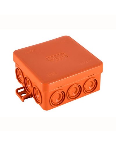 Коробка JBL085 85х85х38, 12 вых., 4P (0.15...2.5мм²) (43155HF): Коробка монтажная, огнестойкая, без галогена в Туле