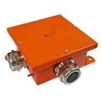 Коробка SMB120 металлическая 120х120х60, 8P (0,15-2,5 мм²) (56044). Коробка, огнестойкая. Экопласт