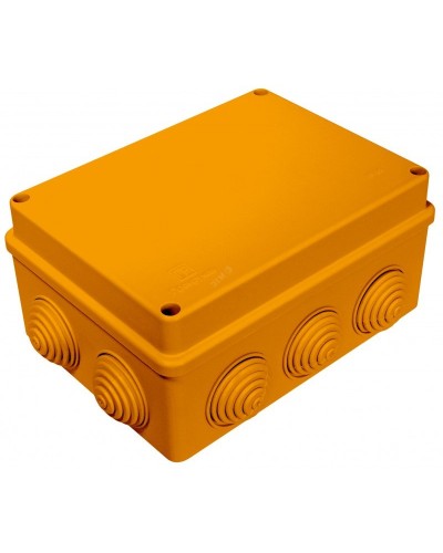 Коробка JBS150 150х110х70, 10 вых., 8P (1,5…4мм²) (43119HF): Коробка монтажная, огнестойкая, без галогена в Туле