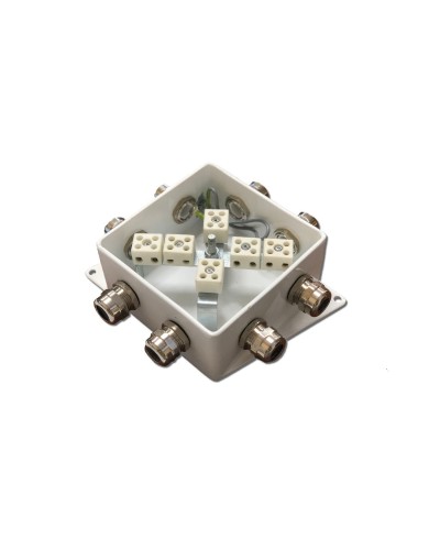 КМ-О (12к*6,0)-IP66-120х120, пять вводов: Коробка монтажная огнестойкая в Туле