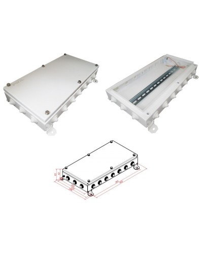 КМ IP55-2040. Коробка монтажная электротехническая. Гефест в Туле