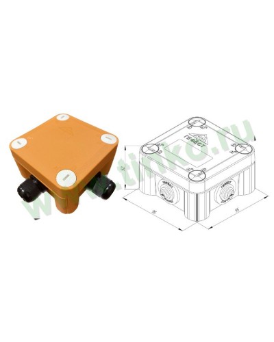 КМ-О-1010(П)(8к)-IP66(П6-12): Коробка монтажная огнестойкая в Туле