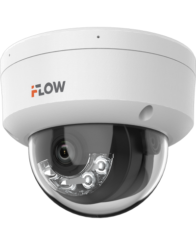 F-IC-2422C2MS(4мм). Бюджетная IP-видеокамера купольная. i-FLOW в Туле