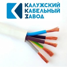 ПВС 5х10,0 белый ГОСТ ККЗ. Провод со скрученными жилами. ККЗ (Калужский Кабельный Завод)