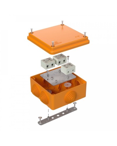 Коробка огнестойкая 100х100х50 (40-0300-FR6.0-6). Коробка огнестойкая для открытой установки. Промрукав в Туле