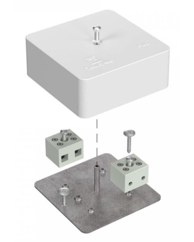 Коробка огнестойкая 75х75х30 (40-0450-FR1.5-4). Коробка огнестойкая для открытой установки. Промрукав в Туле