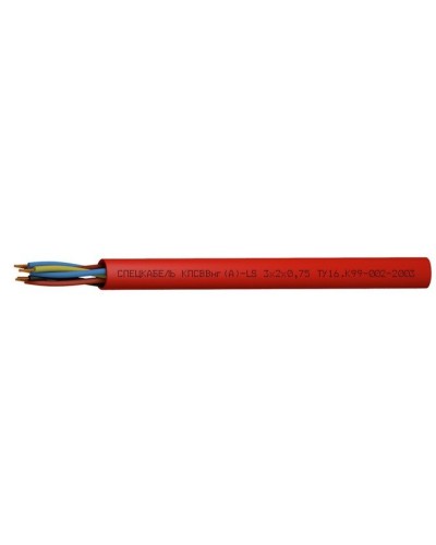 КПСВВнг(А)-LS 3х2х2,5 (Спецкабель). Кабель симметричный для систем сигнализации и управления, групповой прокладки, с пониженным дымо- и газовыделением. Спецкабель в Туле