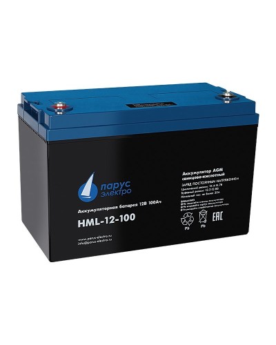 HML-12-100. Аккумулятор герметичный свинцово-кислотный. Связь инжиниринг в Туле