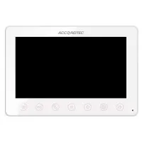 AT-VD751C/M K EXEL WH. Монитор домофона цветной с функцией «свободные руки». AccordTec