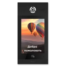 AA-14FB BLACK. Вызывная панель подъездного IP-домофона. BAS-IP