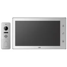 CTV-DP4106AHD W (белый). Комплект видеодомофона. CTV