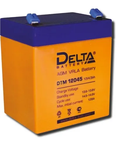 Delta DTM 12045. Аккумулятор герметичный свинцово-кислотный. Delta в Туле
