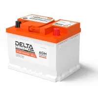 Delta START MASTER AGM 1260 (60 Ah). Аккумулятор автомобильный герметичный свинцово-кислотный. Delta
