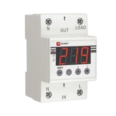 MRV 63A PROxima (MRV-63A). Реле напряжения с дисплеем. EKF