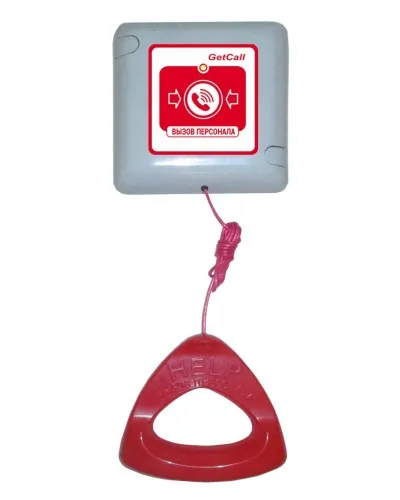 GC-0423W1. Проводная влагозащищенная кнопка вызова со шнуром. GETCALL в Туле