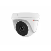DS-T133 (2.8 mm). Бюджетная видеокамера TVI купольная. HiWatch
