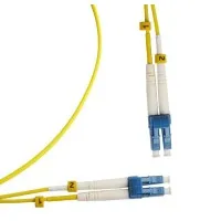 FC-D2-9-LC/UR-LC/UR-H-1M-LSZH-YL. Патч-корд волоконно-оптический LC/UPC-LC/UPC. Hyperline