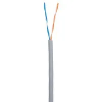 U/UTP 2pair, Cat5, In, PVC (EC-UU002-5-PVC-GY). Кабель «витая пара» (LAN) для структурированных систем связи. NETLAN