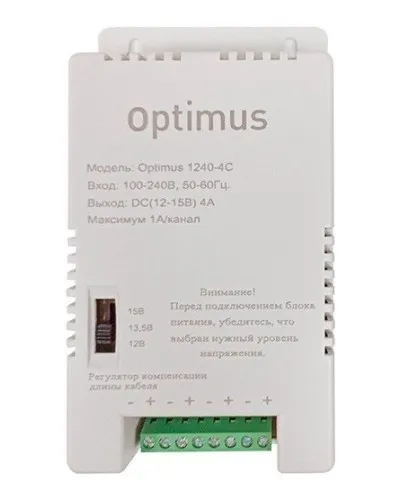 1240-4C. Источник вторичного электропитания импульсный (IP56). Optimus в Туле