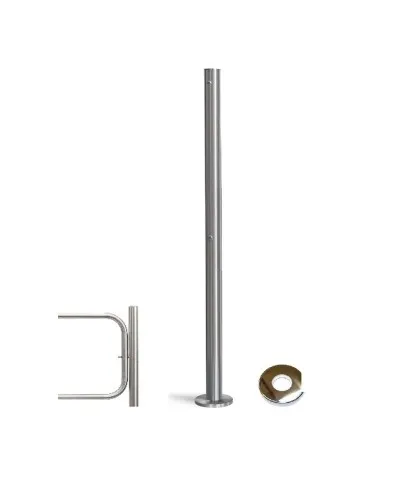 PERCo-BH02 2-14 с крышкой. Стойка с отверстием под стопорный механизм поворотной секции. PERCo в Туле